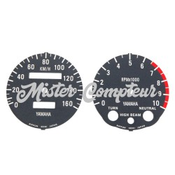 Fonds de compteurs XT500 1976-1977