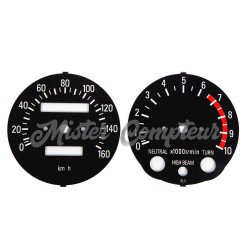 Fonds de compteurs XT500 1978