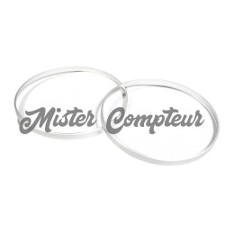 Paire de bagues de sertissage CB750