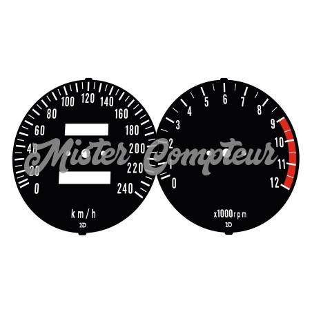 Fonds de compteurs CB750Four K2