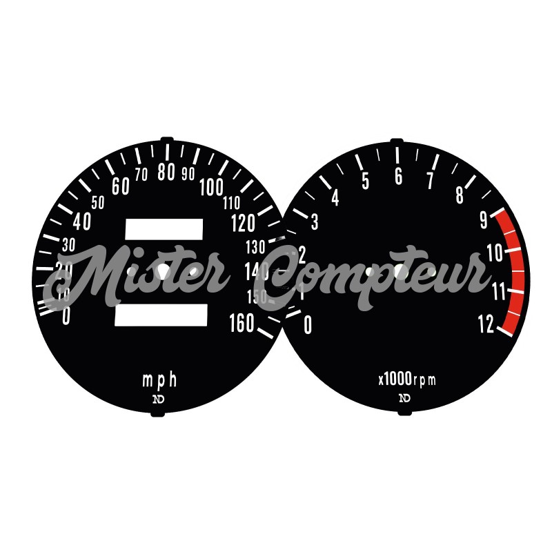 Fonds de compteurs CB750Four K2 Fonds de compteurs CB750Four K2