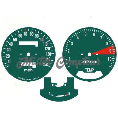 Fonds de compteurs pour HONDA 750Four F1