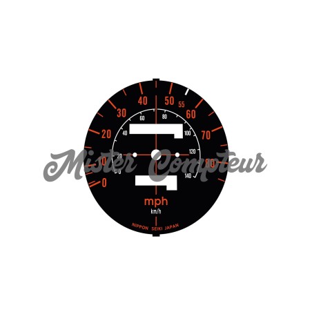 Fonds de compteurs pour HONDA 750Four F1