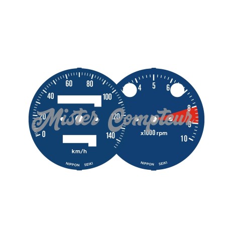 Fonds de compteurs HONDA XL 250 K0-K1