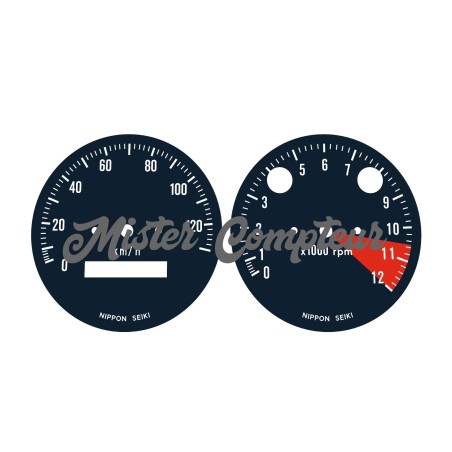 Fonds de compteurs HONDA CB 125 K5