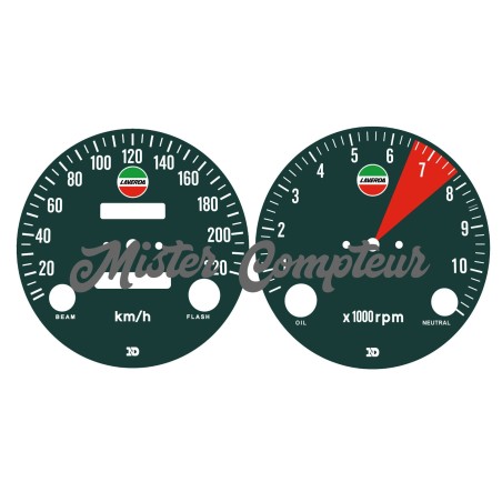 Fonds de compteurs pour LAVERDA 750