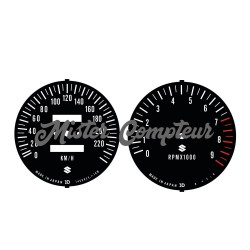 Fonds de compteurs SUZUKI GT750 1977 (version B)