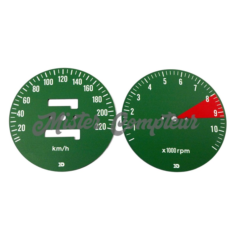 Faceplates for CB 750 Four K3-K6 gauges