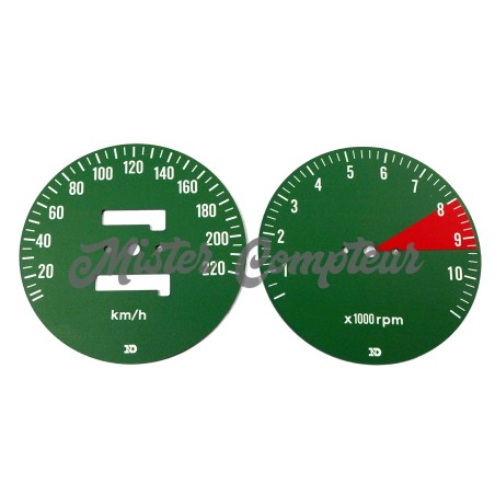 Faceplates for CB 750 Four K3-K6 gauges