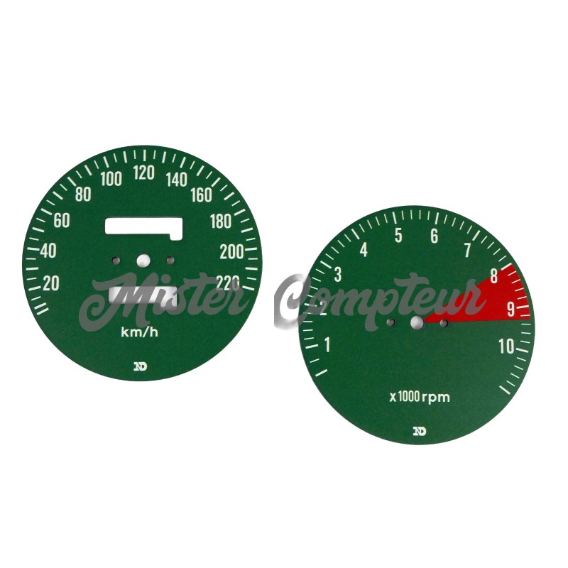 Faceplates for CB 750 Four K3-K6 gauges