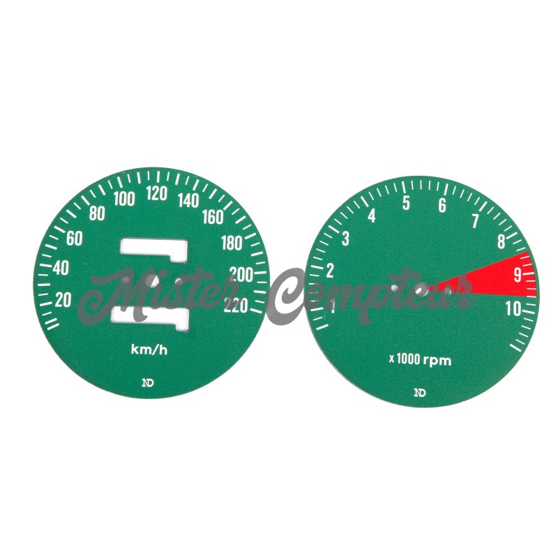 Fonds de compteurs pour HONDA 750Four F1 Fonds de compteurs pour HONDA 750Four F1