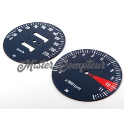 Fonds de compteurs pour HONDA 750Four F2